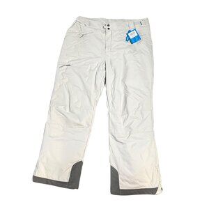 NWT Columbia Mens XL Clear Mountain Omni Heat Insulated Ski Snow Pants